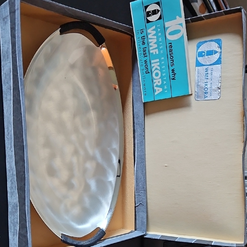 WMF Ikora Silver Oval Tray